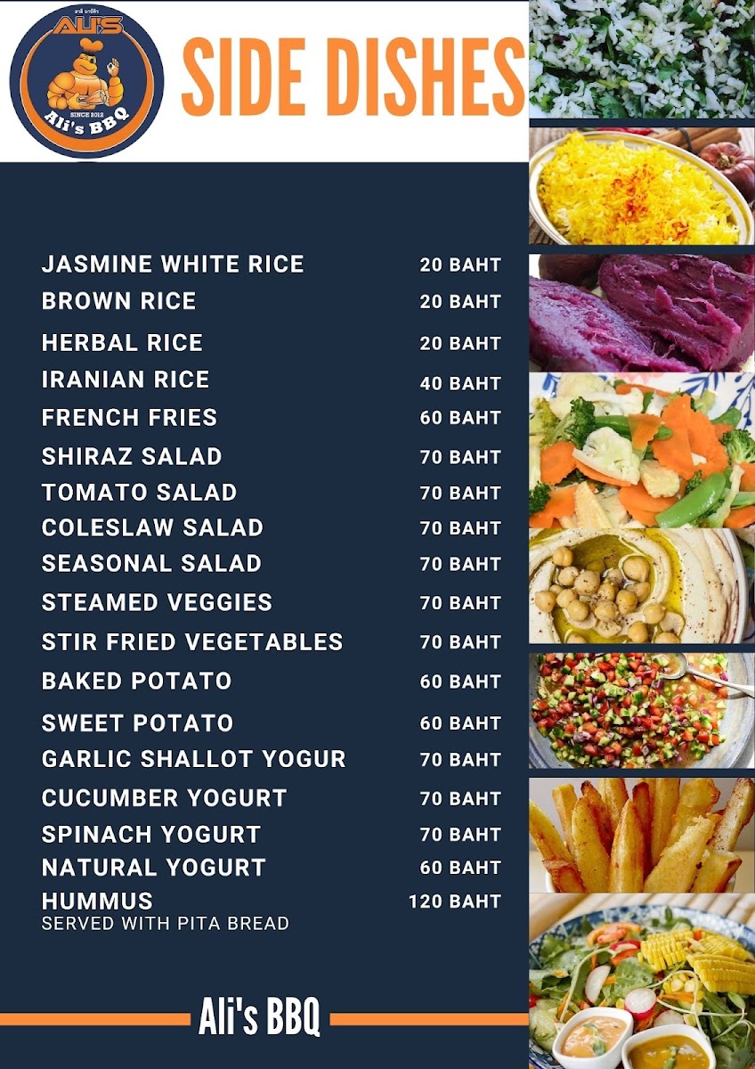 Ali's BBQ Chalong Menu - Image 2